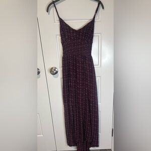 Abercrombie and Fitch Maxi Dress Straps Cut out back SMALL
